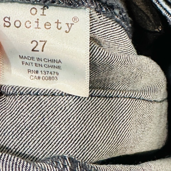 ARTICLES OF SOCIETY London Crop Kick Flare Jeans Denim Wash La Habra size 27 - Picture 4 of 16